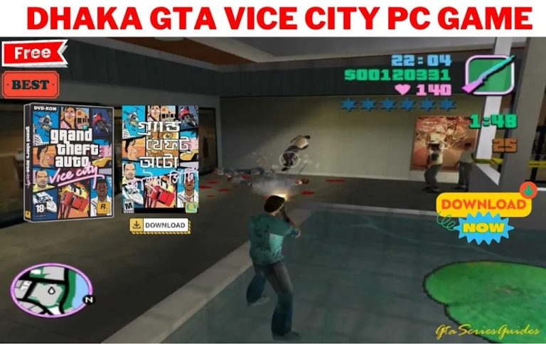 Dhaka GTA Vice City PC Game For Free.